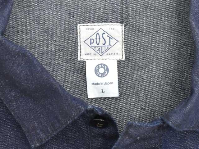 POST OVERALLS (ݥȥС륺)<br> CRAFTMASTER 4 -8oz. denim indigo-
