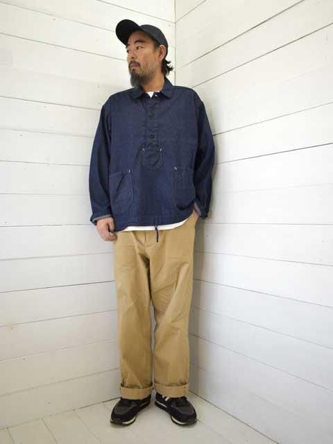 POST OVERALLS (ポストオーバーオールズ)<br> CRAFTMASTER 4 -8oz. denim indigo-
