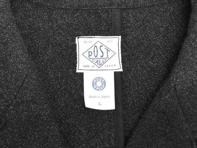 POST OVERALLS (ݥȥС륺)<br> OK 1930 -basket tweed charcoal-