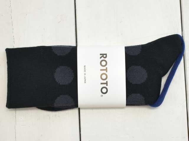 ROTOTO(ȥ) <br>PORTHOLE DOT SOCKS (R1628)