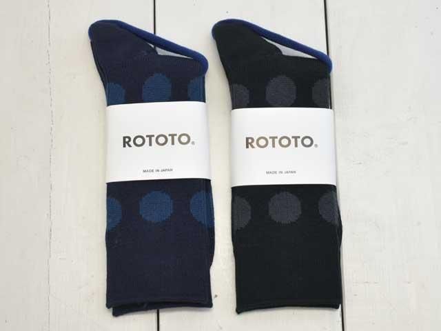 ROTOTO(ȥ) <br>PORTHOLE DOT SOCKS (R1628)