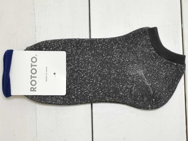 ROTOTO(ȥ) <br>WASHI PILE SHORT SOCKS  (R1512)