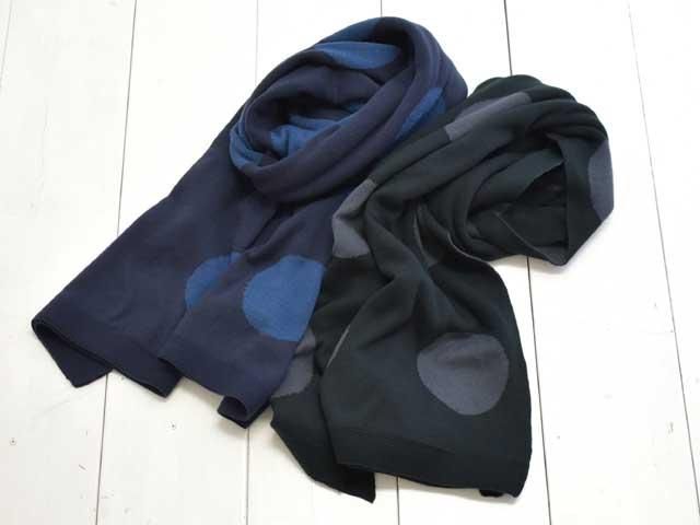 ROTOTO(���ȥ�) PORTHOLE DOT COTTON SHAWL MUFFLER (R5139) ��Ƚ���ȡ���