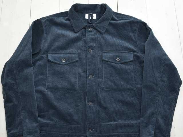 yarmo(䡼)BOILER SUIT -8WALE CORDUROY BLUE- 륤 ĥʥ