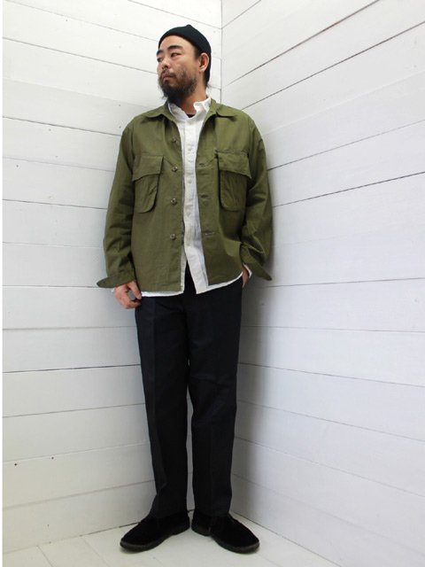 キャプテンサンシャイン Belted Work Trousers - ワークパンツ