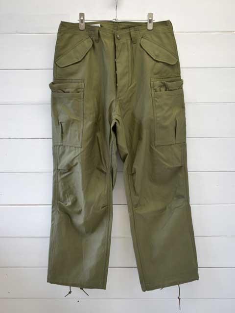 SASSAFRAS(ササフラス) OVERGROWN PANTS BACK SATIN