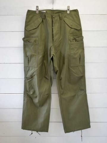 SASSAFRAS(ササフラス)OVERGROWN PANTS BACK SATIN / OLIVE (SF-211768)