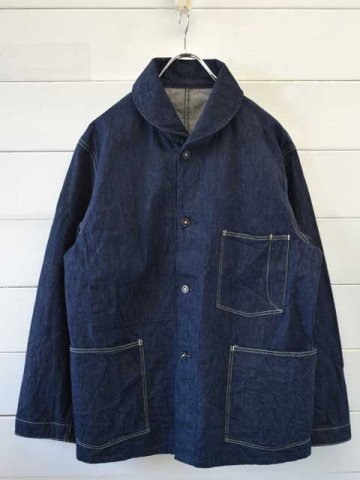 A VONTADE (アボンタージ) Shawl Collar Coverall (VTD-0462-JK)