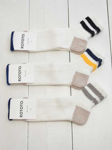 ROTOTO(ロトト) O.S. RIBBED ANKLE SOCKS R1404 - 靴下 | MARBLE 通販 【正規取扱店】