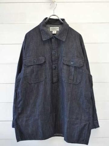 SASSAFRAS(ե饹)<br>LAND SCAPER SHELL HALF -6oz DENIM- (SF-221896)