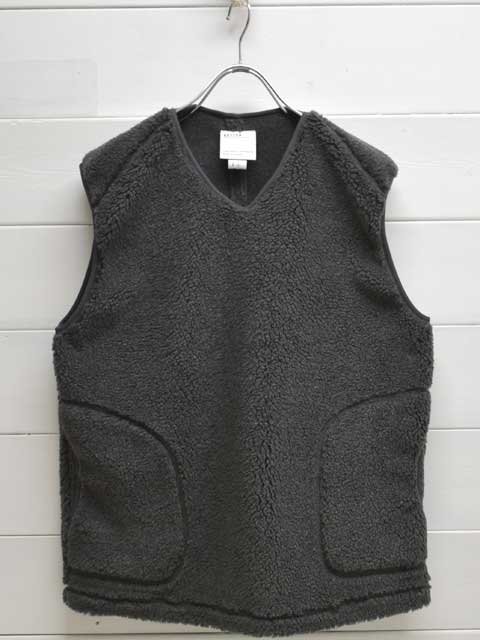 BETTER(ベター) BOA FLEECE PULLOVER VEST BTR2233 -ボアフリース ベスト- | MARBLE 通販  【正規取扱店】