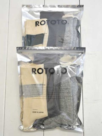 ROTOTO(ロトト) SPECIAL TRIO SOCKS (R1440)