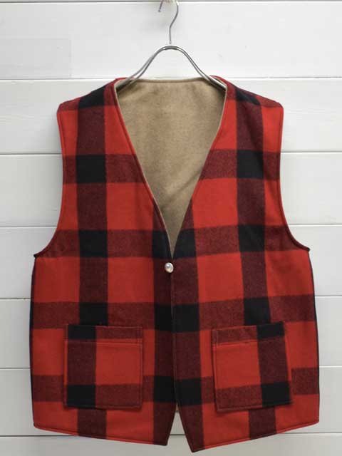 orslow (オアスロウ) REVERSIBLE WOOL MELTON VEST 01-9028 ベスト