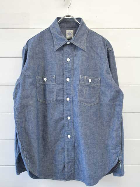 POST OVERALLS (ポストオーバーオールズ) St.Louis -classic chambray