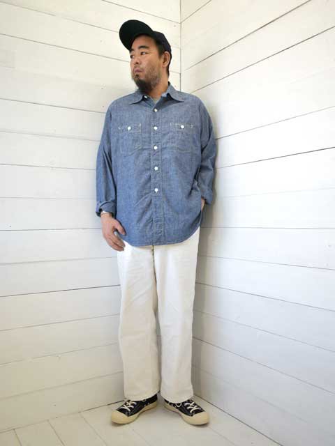 POST OVERALLS (ポストオーバーオールズ) St.Louis -classic chambray