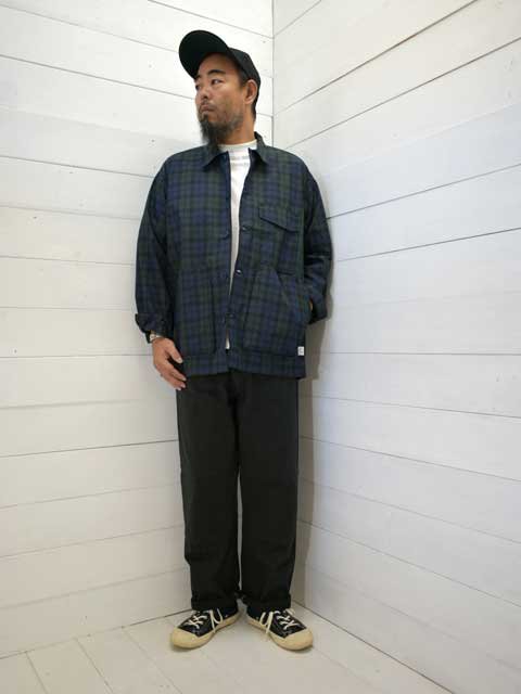 POST OVERALLS (ポストオーバーオールズ) E-Z DND -cotton covert grey- 3312-CCG イージーパンツ |  MARBLE 通販 【正規取扱店】