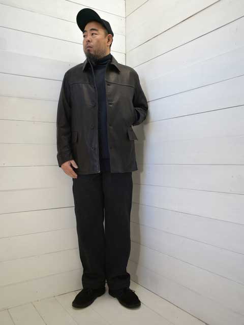 A VONTADE アボンタージ Leather Car Coat RD-0102-23AW 