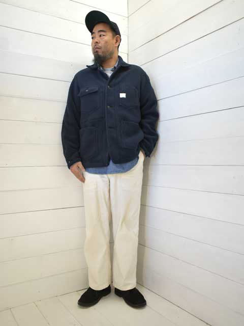 POST OVERALLS (ポストオーバーオールズ) Polarfleece Jacket -Polar 