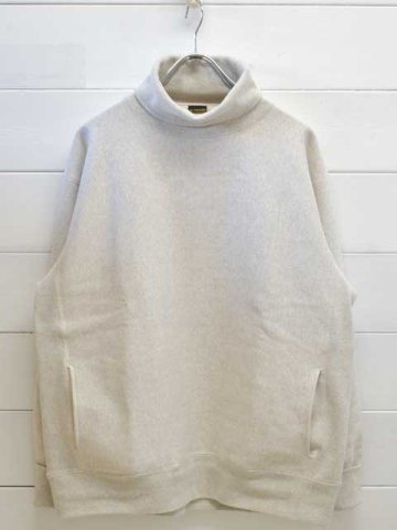 A VONTADE (アボンタージ)<br>Turtle Neck Sweat L/S -oatmeal- (VTD-0441-CS2)