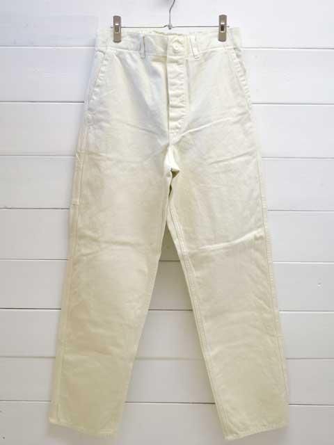 orSlow オアスロウ フレンチワークパンツ オフホワイト　size1 orSlow オアスロウ フレンチワークパンツ エクリュ オフホワイト