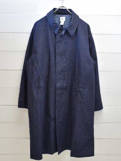 POST OVERALLS (ポストオーバーオールズ) USN Utility Coat -8oz denim ...