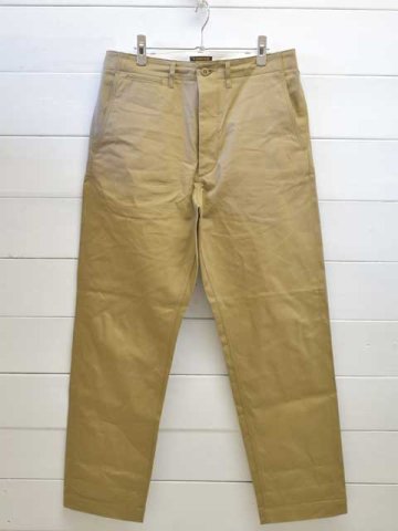 A VONTADE (アボンタージ) <br>Classic Chino Trousers -Selvdge Twill Khaki- (VTD-0480-PT2) 