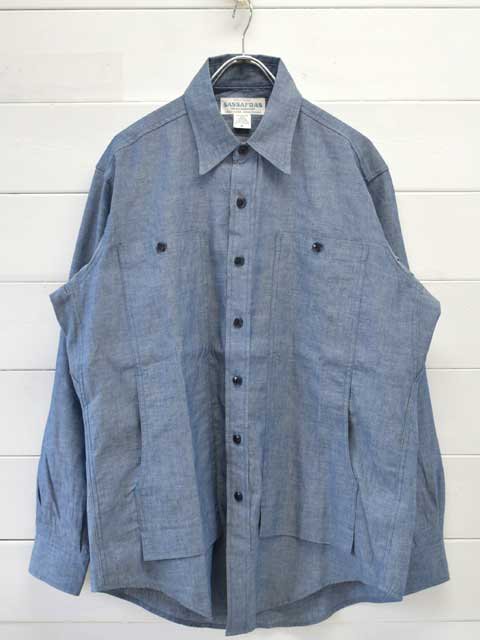 SASSAFRAS(ササフラス) FEEL SUN HALF -5oz chambray- SF-242109 - シャツ | MARBLE 通販  【正規取扱店】