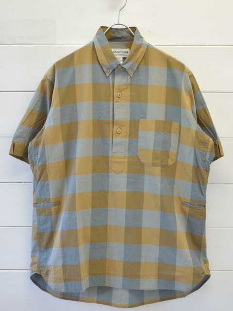 SASSAFRAS(ササフラス) WHEEL BARROW SHELL SHIRT 1/2 -Block Check- SF-242135 - シャツ  | MARBLE 通販 【正規取扱店】