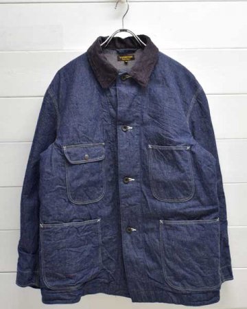 A VONTADE (ܥ󥿡)<br> Coverall w/Blanket Liner -9.5oz Nepped Denim- (VTD-0562-JK)