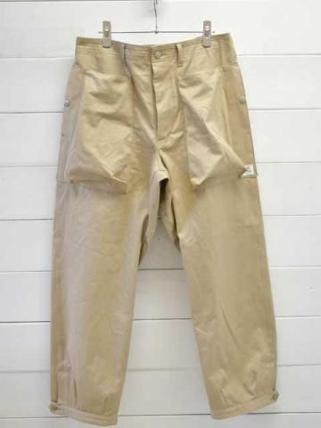 SASSAFRAS(ե饹)<br>DIGS CREW PANTS 4/5 -41 KHAKI CHINO- (SF-252234) 