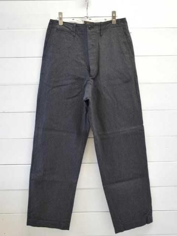 A VONTADE (ܥ󥿡) <br>Type 45 Chino Trousers -Wide Fit dk charcoal- (VTD-0340-PT-03) 