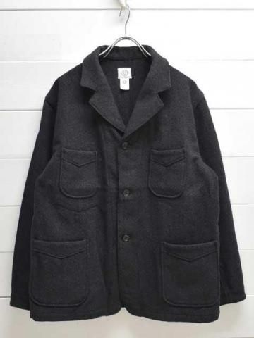 POST OVERALLS (ポストオーバーオールズ)<br> OK 1930 -basket tweed charcoal-