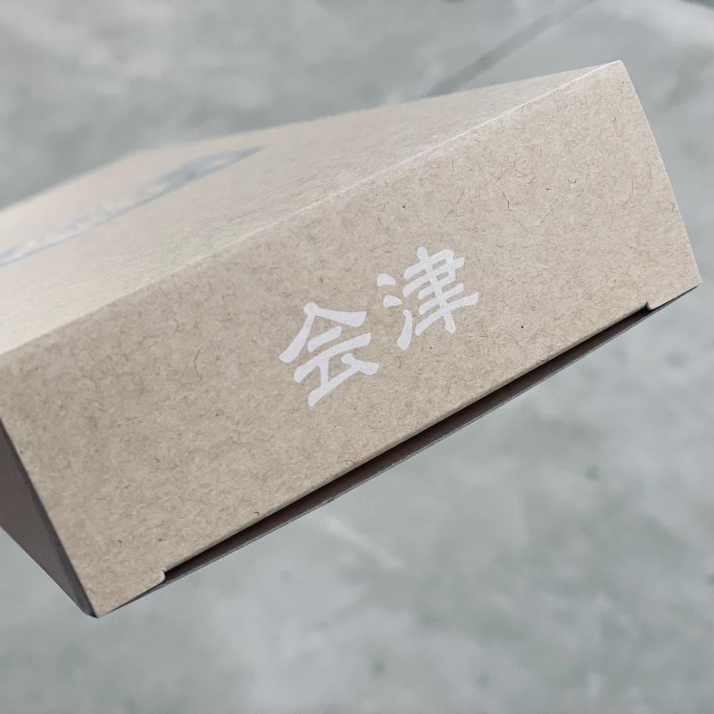 NEW！乾麺3束用クラフト箱／中華2玉／そば茶120g等に印刷箱（包装