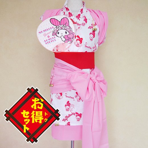 マイメロディのハネト衣装セット（ピンク） - 夏祭りと服at青森 Aomori Farmin'