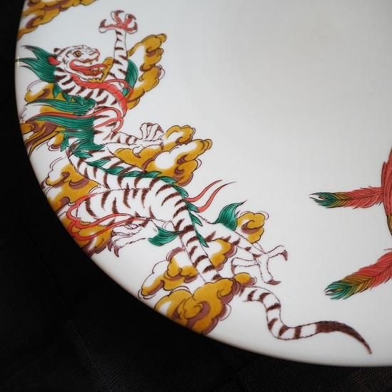 慎太郎ごのみのオリジナル尺皿　大皿　麻 石川応援】慎太郎ごのみオリジナル 尺皿 麻 - 慎太郎ごのみ