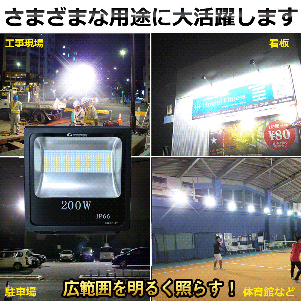 直営限定アウトレット 防水 2000W相当 200W LDT-28G 一年保証 薄型 GOODGOODS 工場 作業 直営限定アウトレット 防水 2000W相当 200W LDT-28G 一年保証 薄型 GOODGOODS 工場 作業