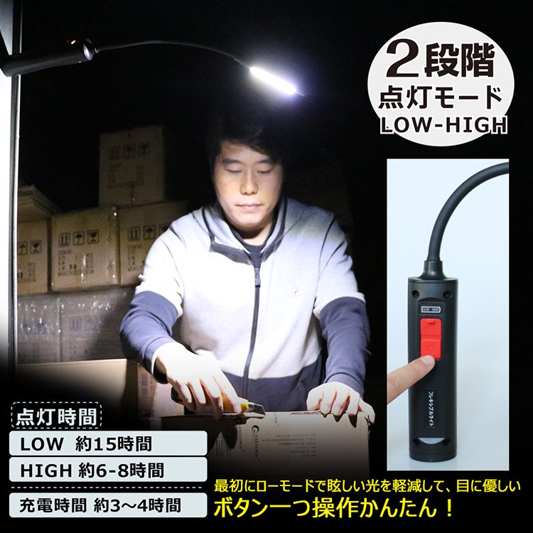 グッドグッズ(GOODGOODS) 2個セット LED 作業灯 400LM