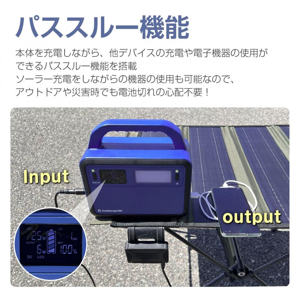 EneStorage200 ポータブル電源 200W 新品 183231139_th.jpg?