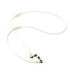 CLASSY GENUINE LEATHER GLASS CODE / Whiteξʲ