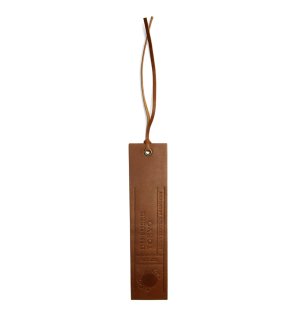 NATURAL LEATHER BOOK MARK / Brownの商品画像