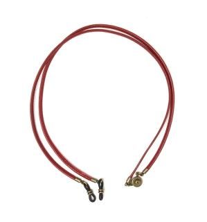 STICH LEATHER DETACHABLE GLASS CODE / Dark Redξʲ