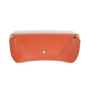 【新品未使用】DIFFUSER 国産牛革 メガネケース レッド DIFFUSER(ディフューザー) SG1109D OIL LEATHER ROLL EYEWEAR