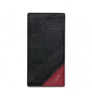 INNER POCKET EYEWEAR CASE 2 / Black & Dark Redξʲ