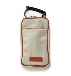 MULTIFUNCTIONAL DOUBLE POCKET EYEWEAR CASE / Beigeξʲ
