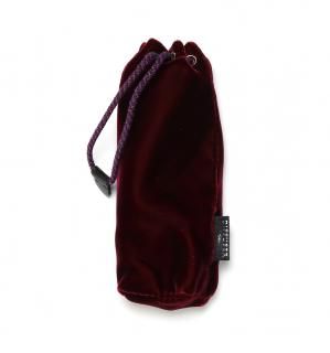 PLUSH VELVET EYEWEAR POUCH / Bordeaux & Purple cordの商品画像
