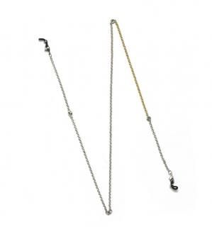 2-WAY ROLO NECKLACE CHAIN / Silver & Goldの商品画像