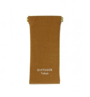 NYLON TASLAN SOFT EYEWEAR CASE / Brownξʲ