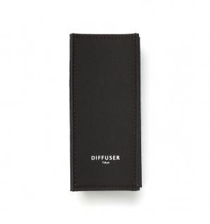 RECYCLED LEATHER EYEWEAR STAND / Dark Brownξʲ