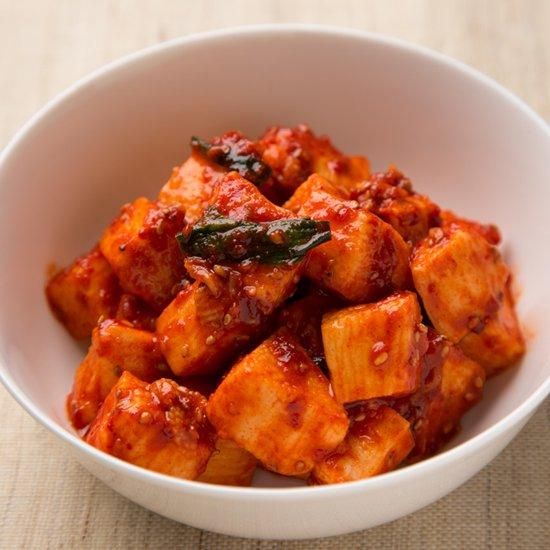 山芋キムチ 1kg - 大阪鶴橋キムチ通販 | 岡村商店