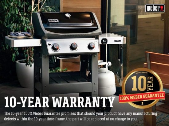 引取限定】weber SPIRIT II E-310 LPガス BBQ バーベキュー グリル